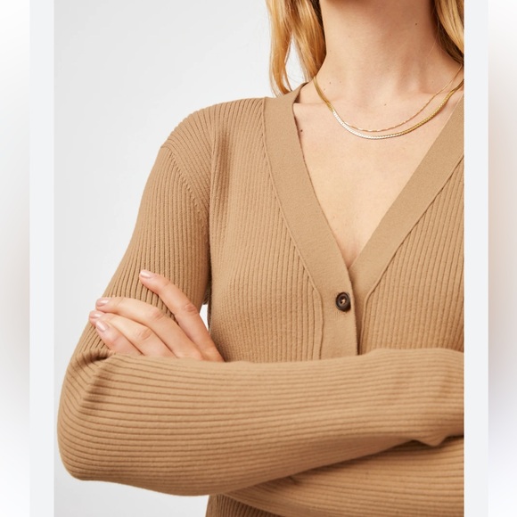 Rails ‘Beau’ Camel Cardigan, Size Large. - Picture 2 of 8